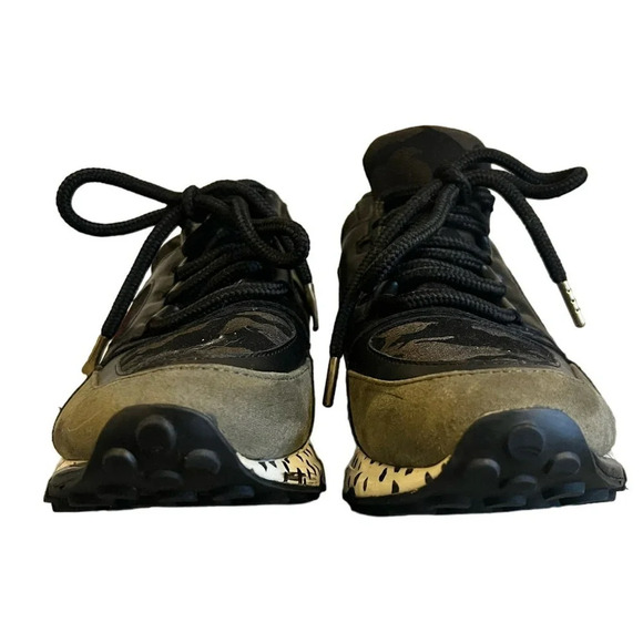 Steve Madden Sneaker Barra Bara 01S1 platform cliff heal US 7 - Picture 4 of 10